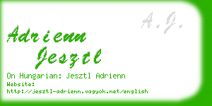 adrienn jesztl business card